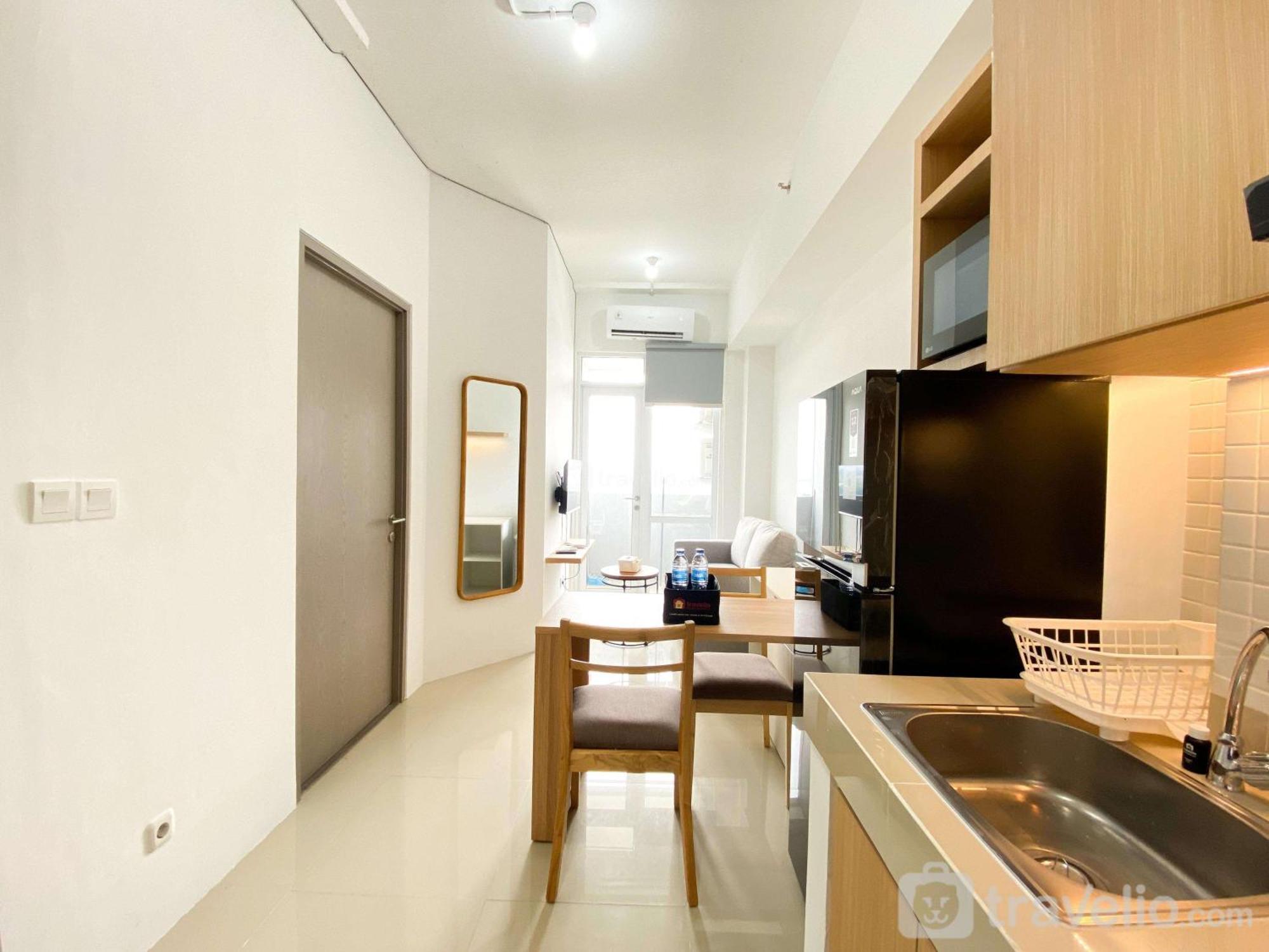 Apartemen Homey 1br At Vasanta Innopark By Travelio *