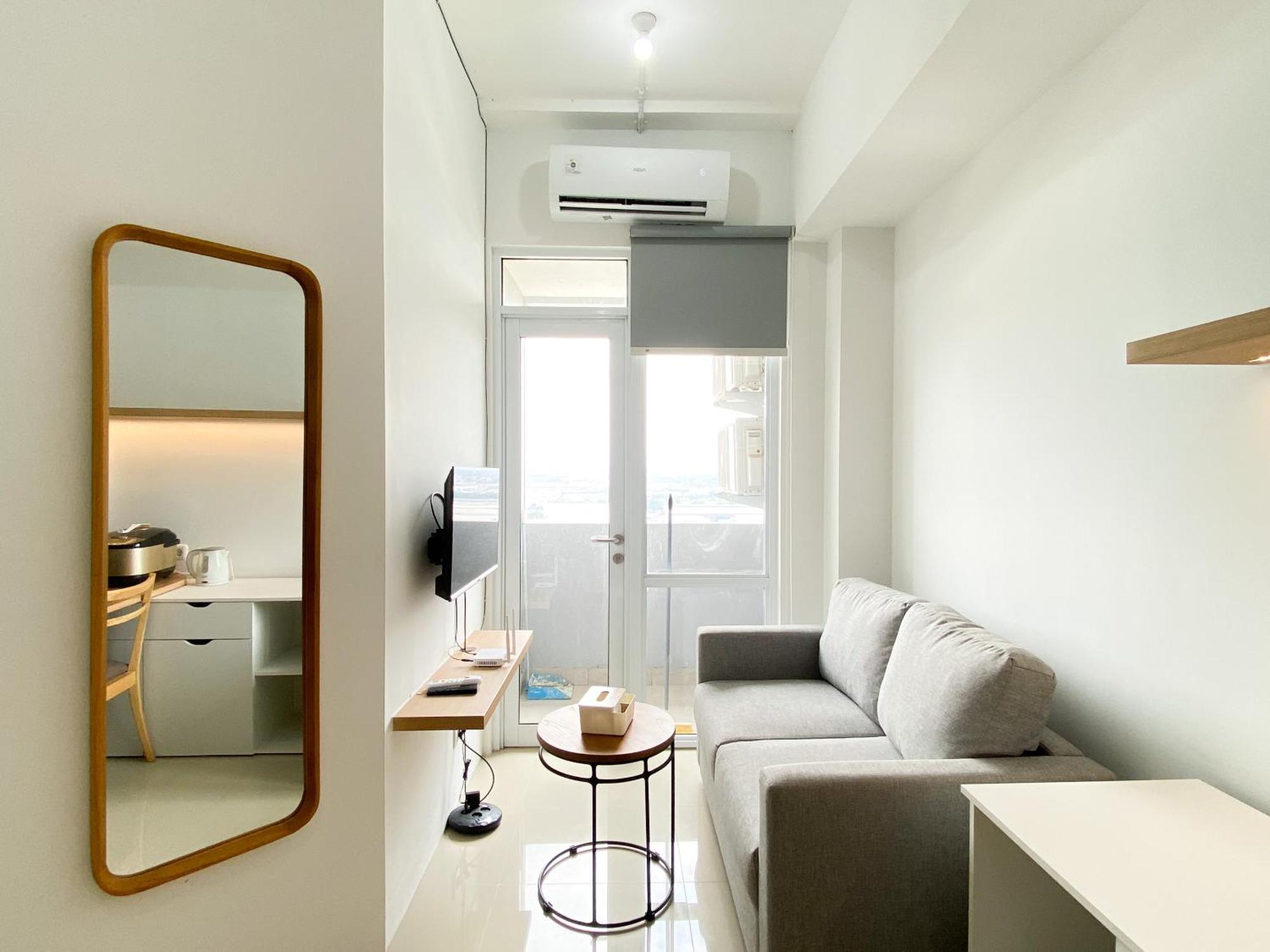 Homey 1br At Vasanta Innopark By Travelio Apartemen Bekasi